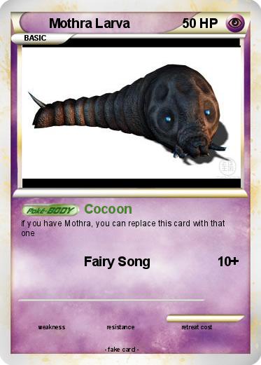 Pokemon Mothra Larva