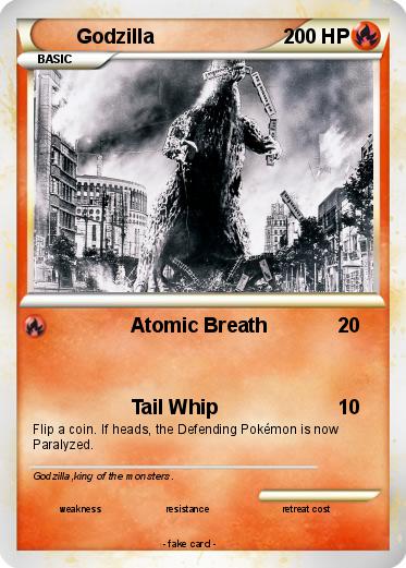 Pokemon Godzilla
