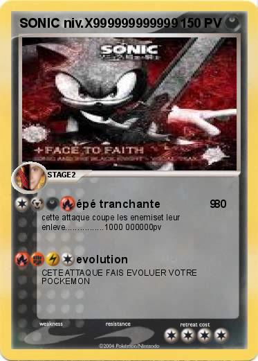 Pokemon SONIC niv.X999999999999