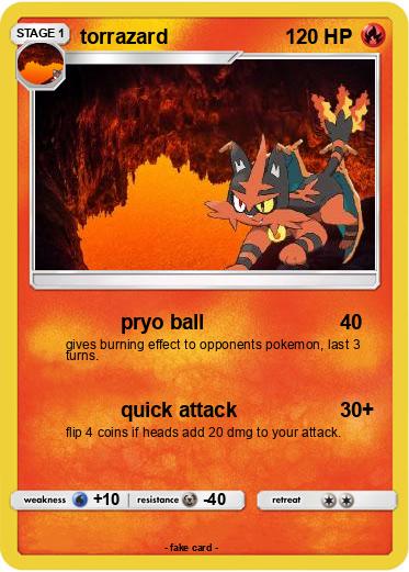 Pokemon torrazard