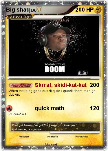 Pokemon Big shaq