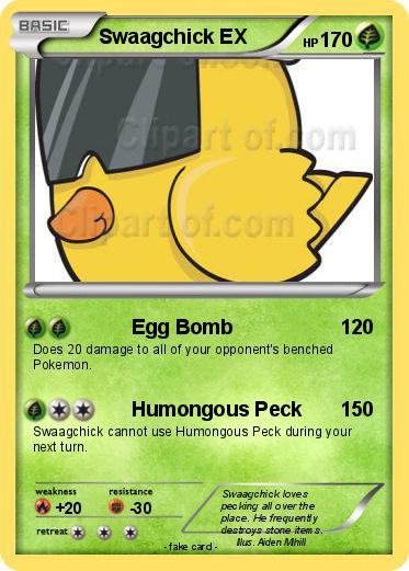 Pokemon Swaagchick EX
