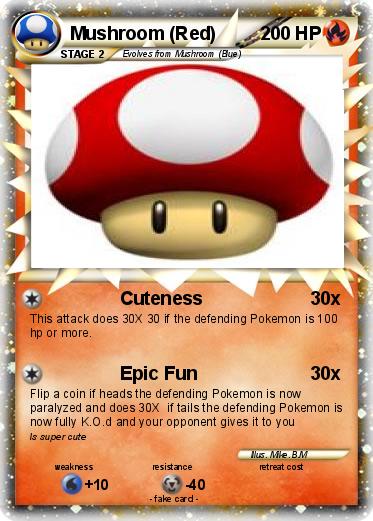 Pokemon Mushroom (Red)