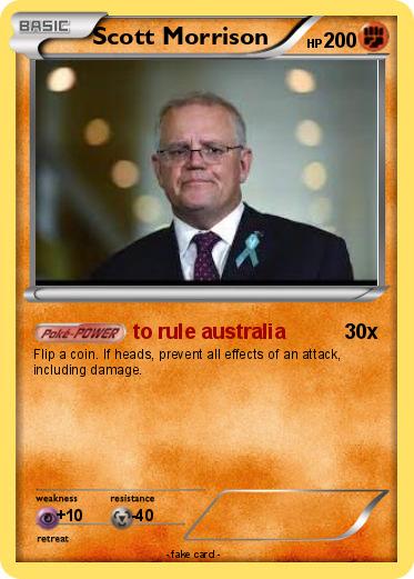 Pokemon Scott Morrison