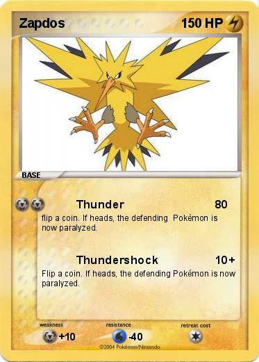 Pokemon Zapdos