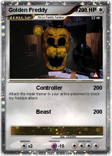 Pokemon Golden Freddy                  9
