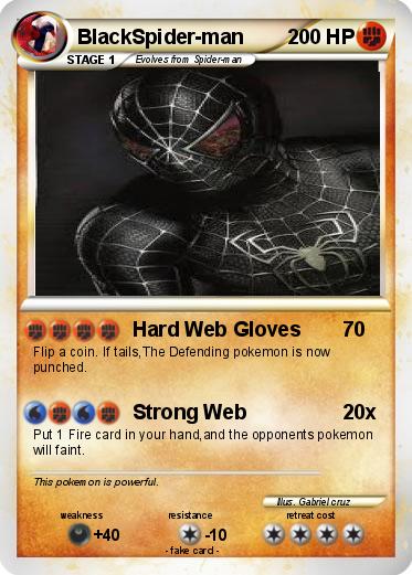 Pokemon BlackSpider-man
