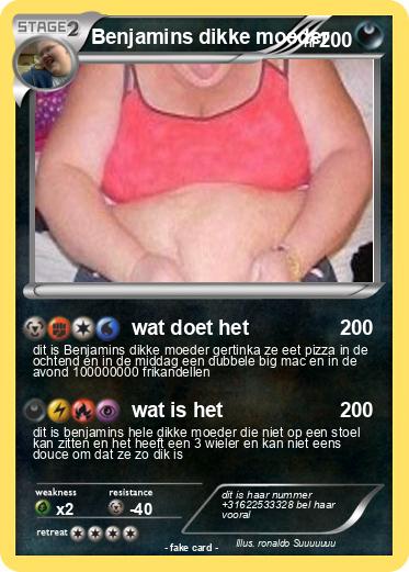 Pokemon Benjamins dikke moeder