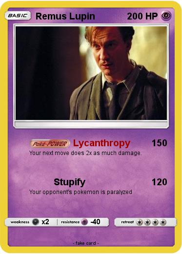 Pokemon Remus Lupin