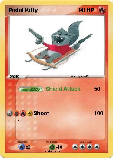 Pokemon Pistol Kitty
