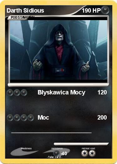 Pokemon Darth Sidious