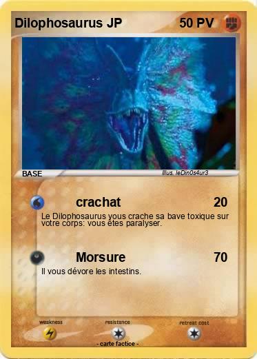 Pokemon Dilophosaurus JP