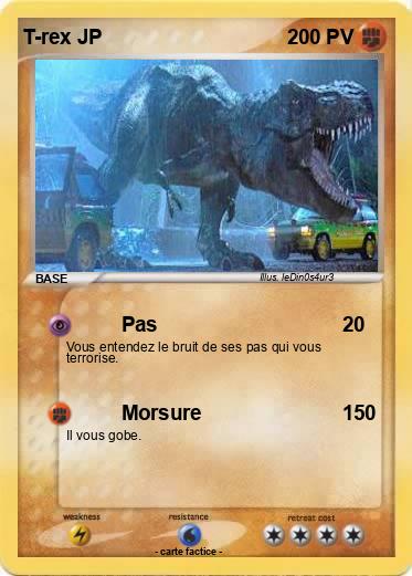 Pokemon T-rex JP