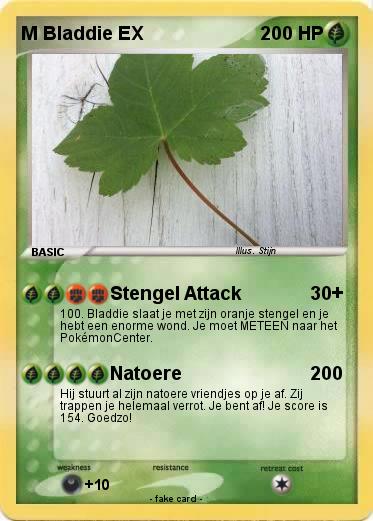 Pokemon M Bladdie EX