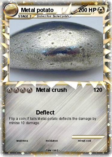 Pokemon Metal potato