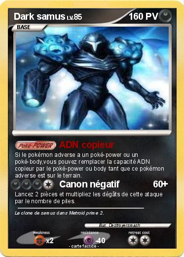 Pokemon Dark samus