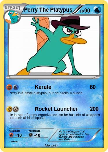 Pokemon Perry The Platypus