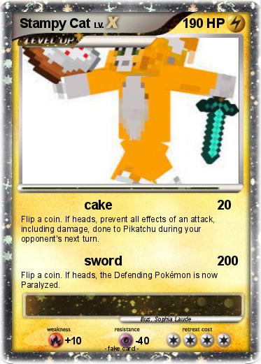 Pokemon Stampy Cat