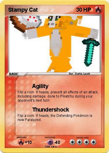Pokemon Stampy Cat