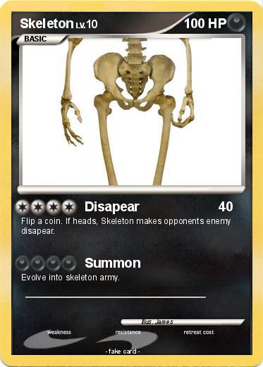 Pokemon Skeleton