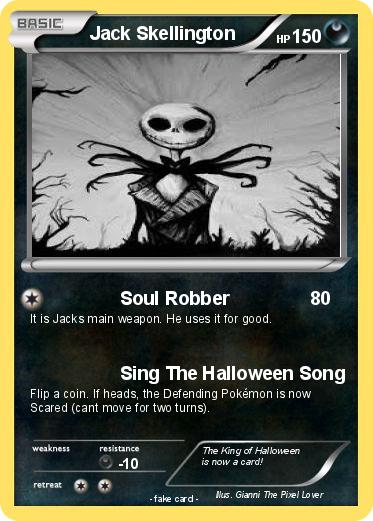 Pokemon Jack Skellington