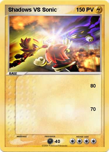 Pokemon Shadows VS Sonic