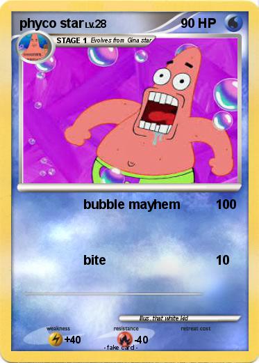 Pokemon phyco star