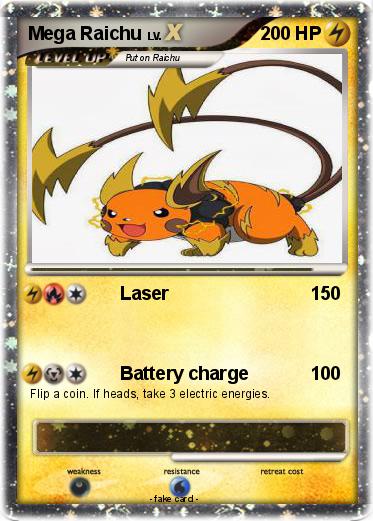 Pokemon Mega Raichu