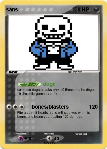 Pokemon sans