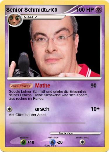 Pokemon Senior Schmidt