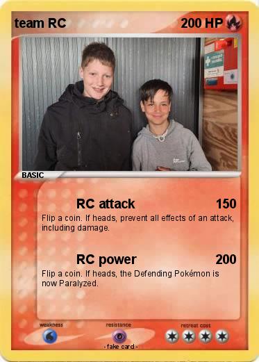 Pokemon team RC