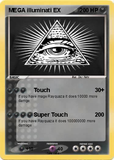Pokemon MEGA illuminati EX