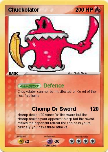 Pokemon Chuckolator