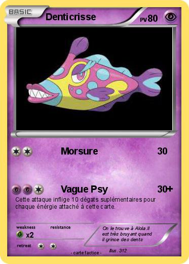 Pokemon Denticrisse