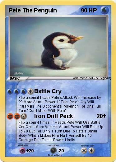 Pokemon Pete The Penguin
