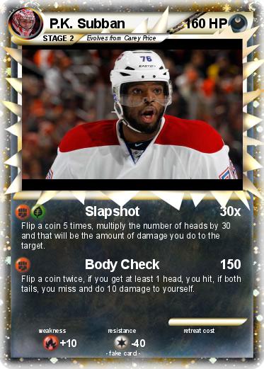 Pokemon P.K. Subban