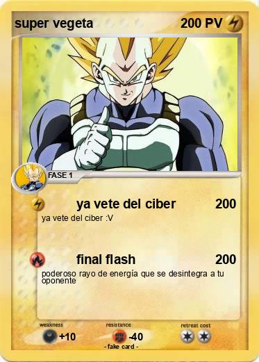 Pokemon super vegeta