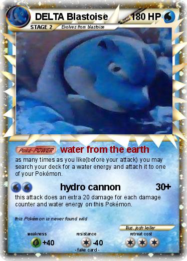 Pokemon DELTA Blastoise