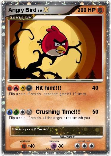 Pokemon Angry Bird
