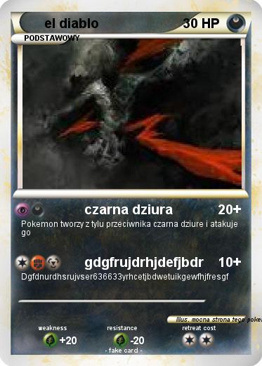 Pokemon el diablo