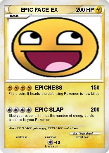 Pokemon EPIC FACE EX