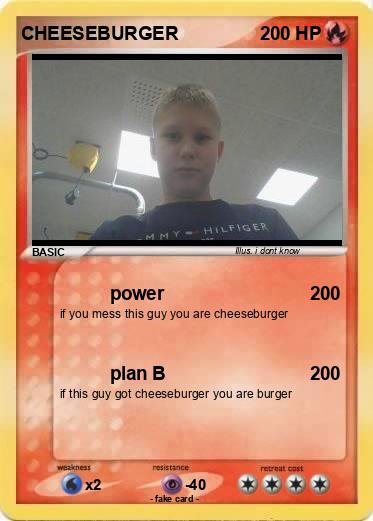 Pokemon CHEESEBURGER