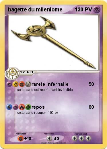Pokemon bagette du mileniome                                                   
