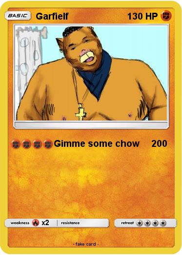 Pokemon Garfielf