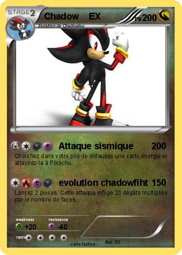 Pokemon Chadow    EX