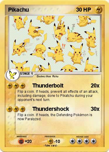 Pokemon Pikachu