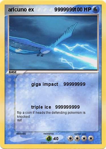 Pokemon aricuno ex              9999999