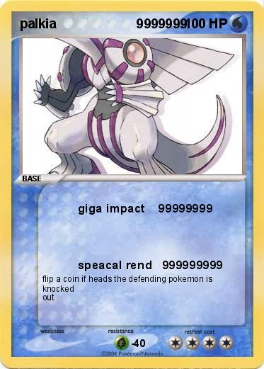 Pokemon palkia                      9999999