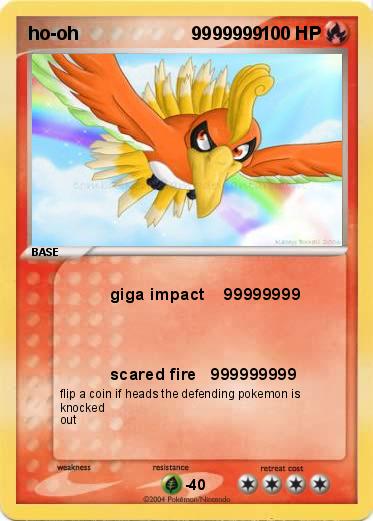 Pokemon ho-oh                      9999999