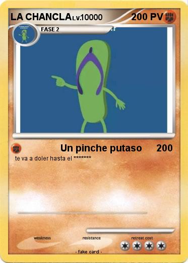 Pokemon LA CHANCLA